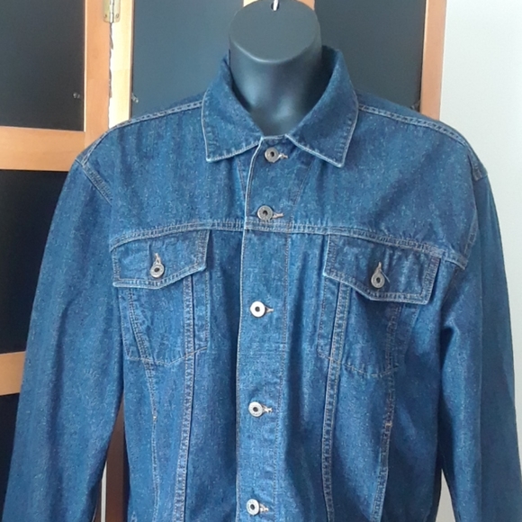 TAKE 1/2 OFF VINTAGE AUTHENTIC GUESS DENIM JACKET - Picture 11 of 16